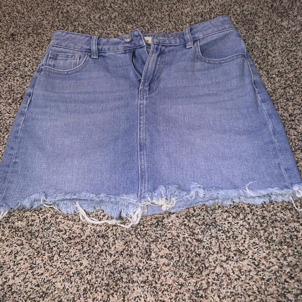 Pacsun women’s size 25 light blue jean skirt